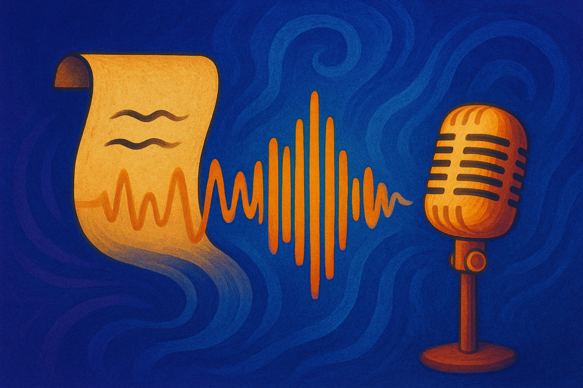 Text to Audio API overview